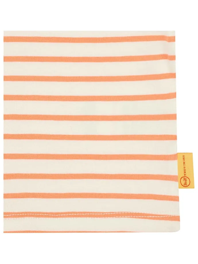 Shirt in Creme/ Orange