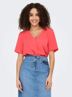 Shirt in Koralle