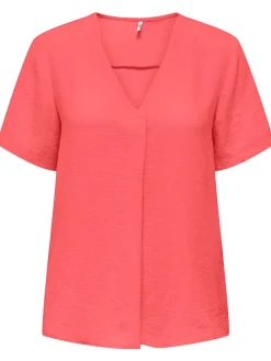 Shirt in Koralle