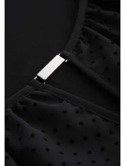 Shirt in Schwarz