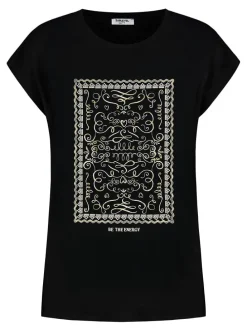 Shirt in Schwarz