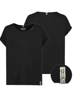Shirt in Schwarz