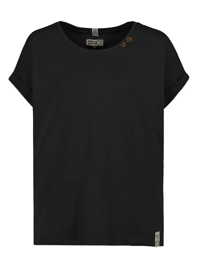 Shirt in Schwarz