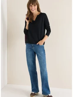 Shirt in Schwarz