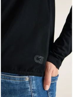 Shirt in Schwarz
