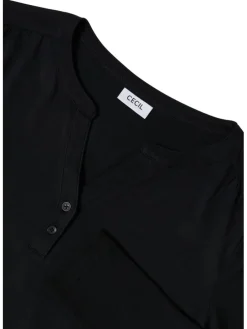 Shirt in Schwarz