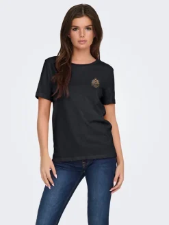 Shirt in Schwarz