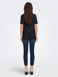 Shirt in Schwarz