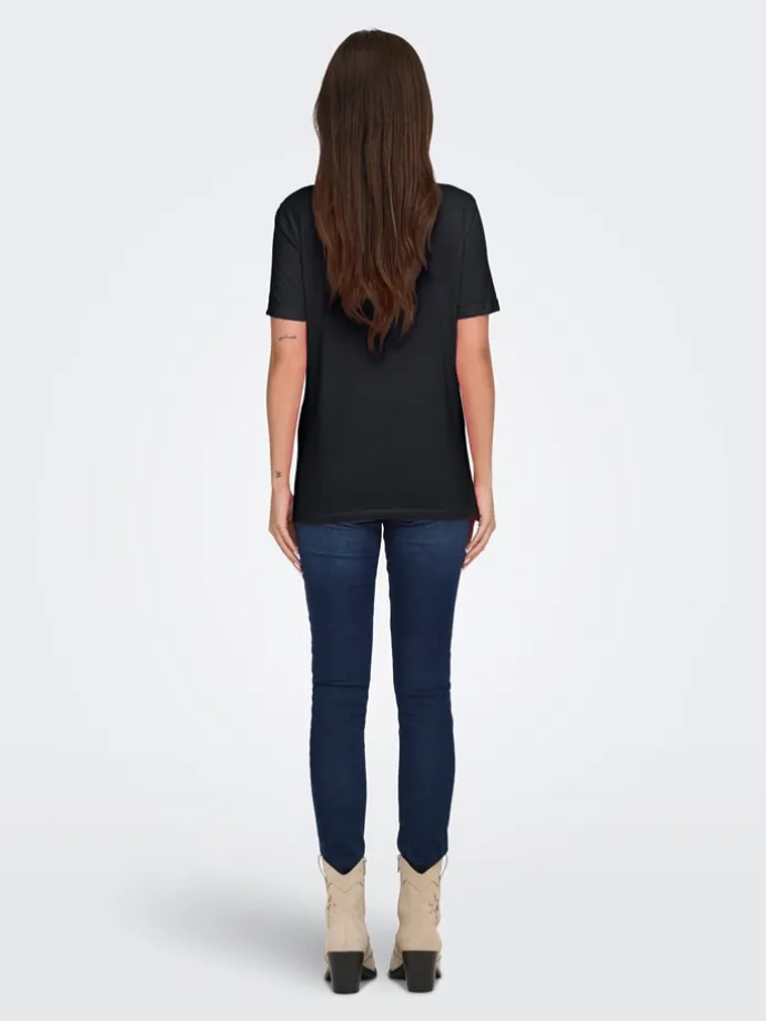 Shirt in Schwarz