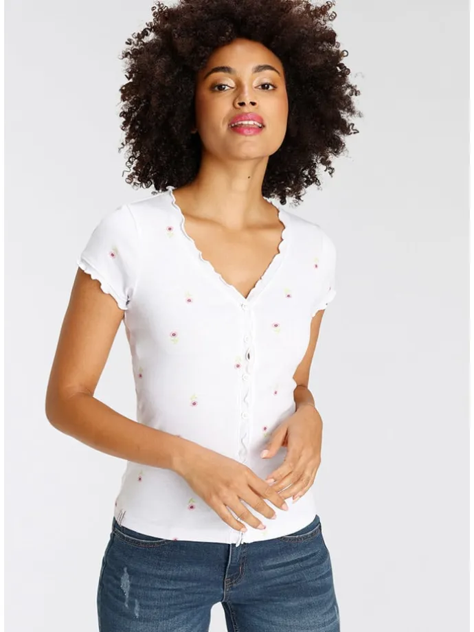 Shirt in Weiß