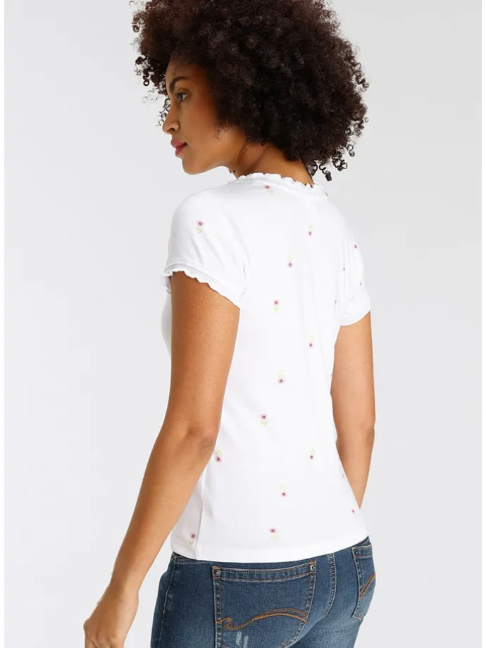 Shirt in Weiß