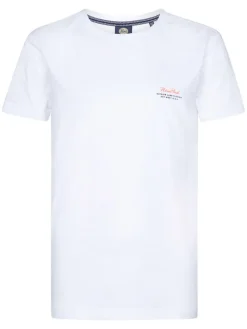 Shirt in Weiß/ Bunt