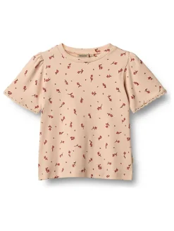 Shirt "Iris" in Orange/ Rot