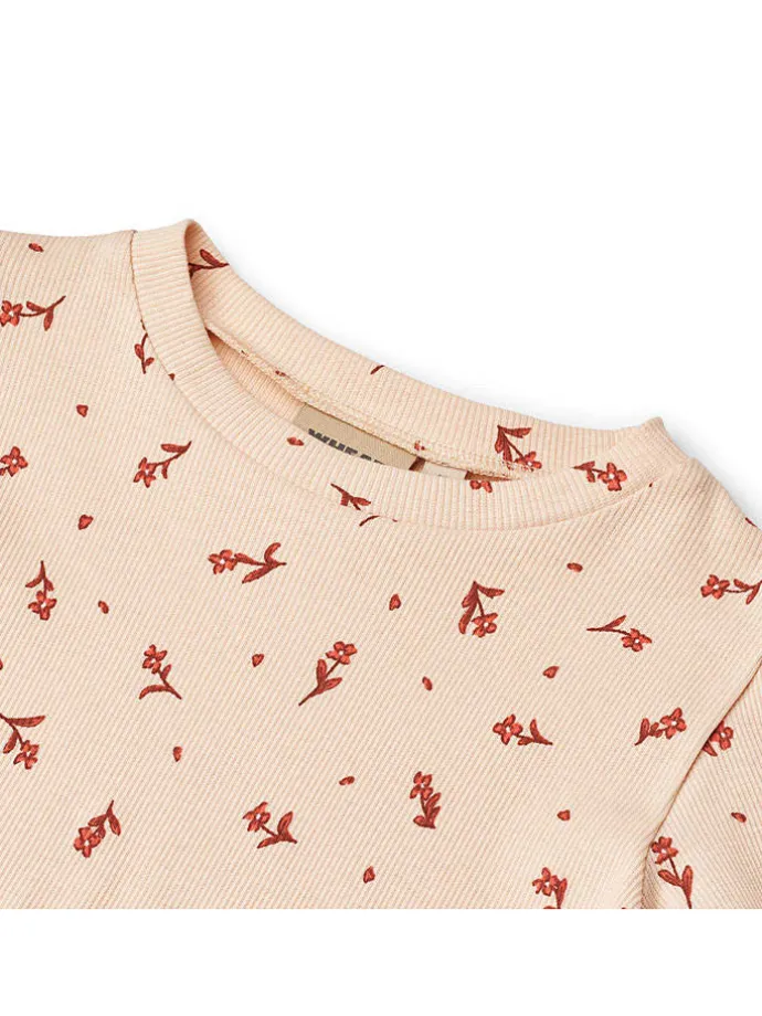 Shirt "Iris" in Orange/ Rot