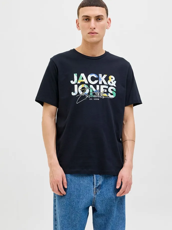 Shirt "Jjgeplas" in Dunkelblau