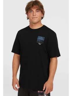 Shirt "Retro" in Schwarz