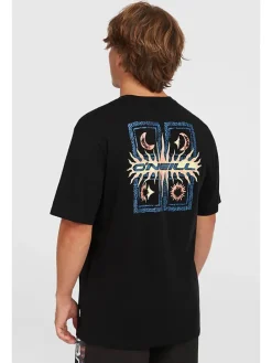 Shirt "Retro" in Schwarz
