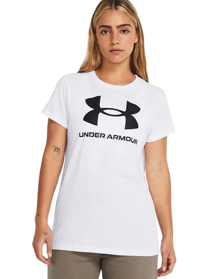 Shirt "Sportstyle" in Weiß