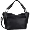 Shopper "Brianne" in Schwarz - (B)40 x (H)24,5 x (T)14 cm