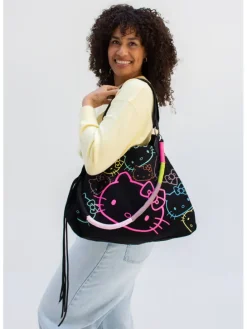 Shopper "Hello Kitty" in Schwarz - (B)45 x (H)34 x (T)16 cm