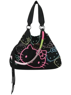 Shopper "Hello Kitty" in Schwarz - (B)45 x (H)34 x (T)16 cm