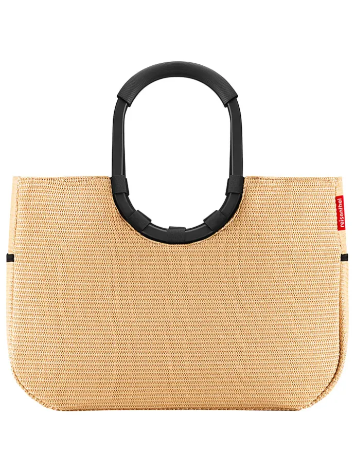 Shopper "L" in Beige - (B)46 x (H)34,5 x (T)25 cm