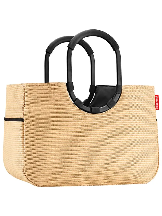 Shopper "L" in Beige - (B)46 x (H)34,5 x (T)25 cm