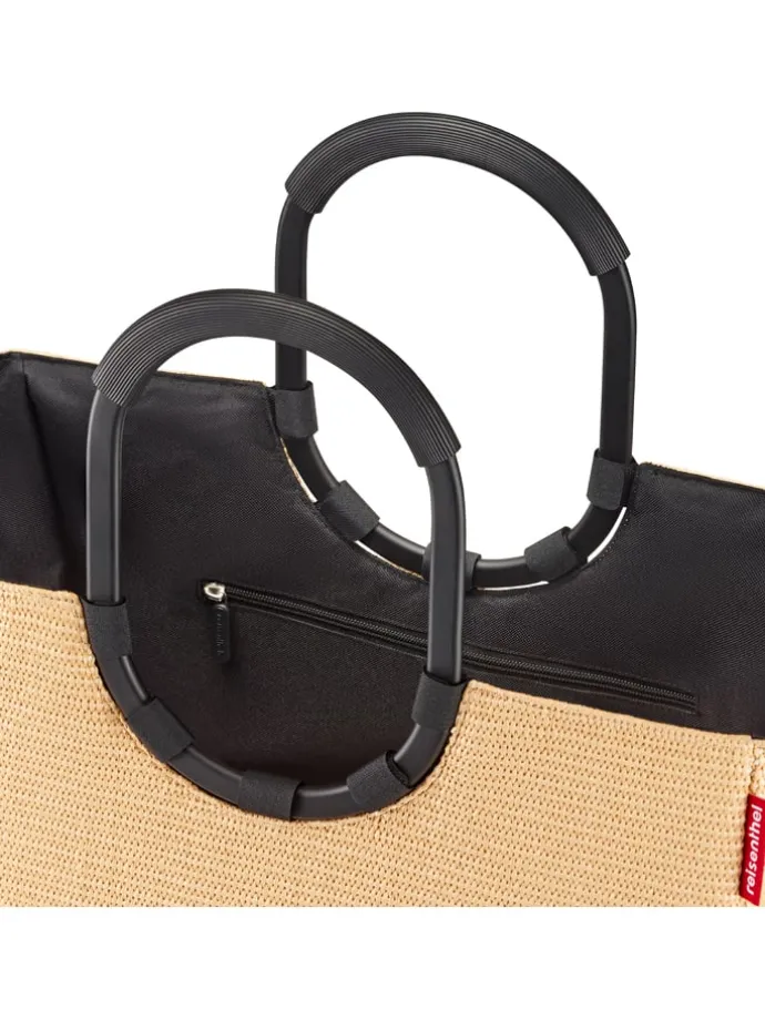 Shopper "L" in Beige - (B)46 x (H)34,5 x (T)25 cm