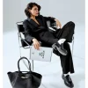 Shopper "Prato" in Schwarz - (B)52 x (H)27 x (T)13 cm