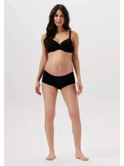 Short Cotton Melange in Black