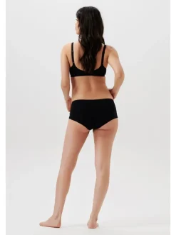 Short Cotton Melange in Black