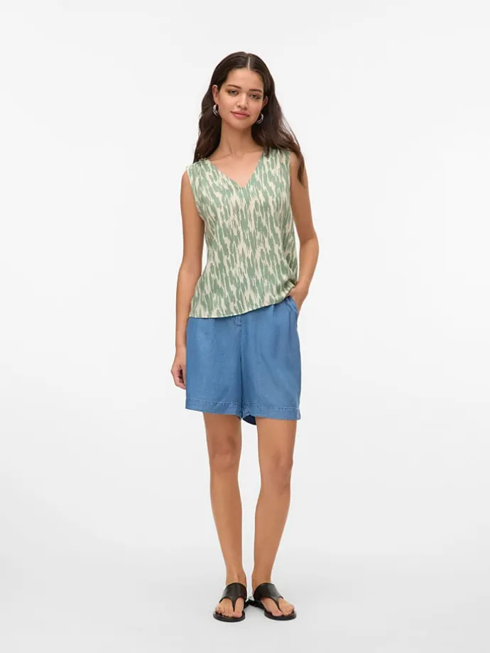 Shorts in Blau