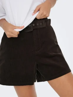 Shorts in Dunkelbraun