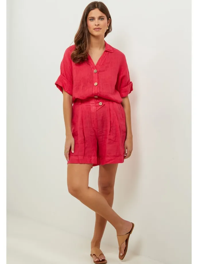Shorts in Koralle