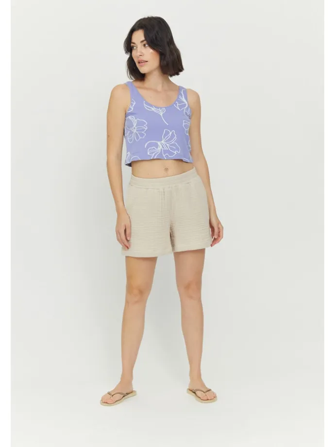 Shorts "Kaloa" in Creme