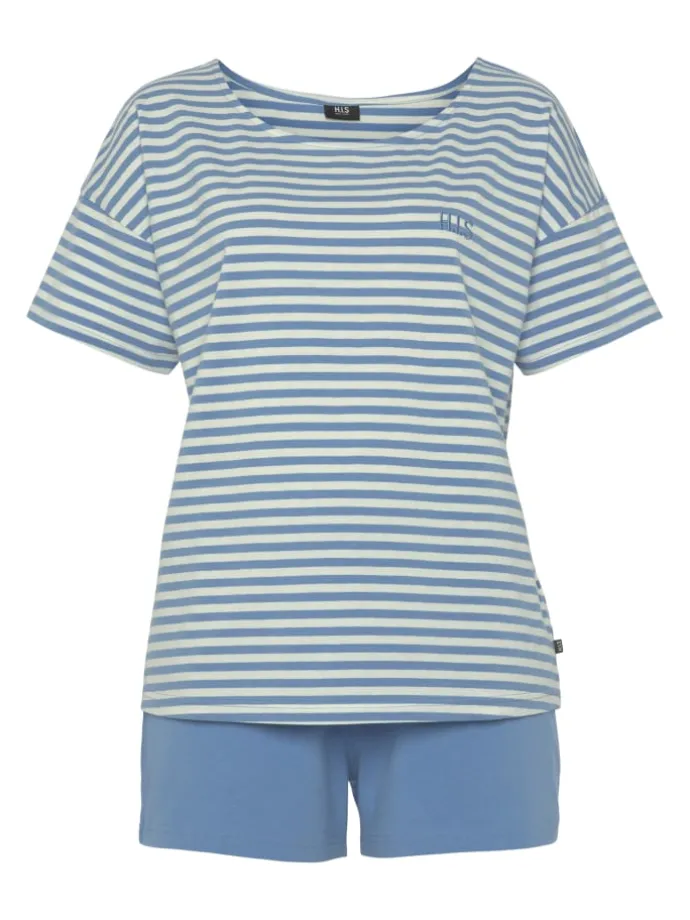 Shorty in blau