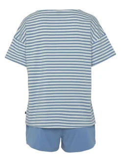 Shorty in blau
