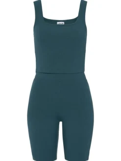 Shorty in blau
