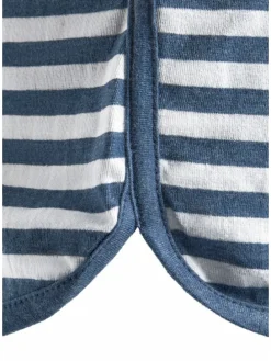 Shorty in blau-meliert
