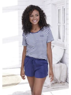 Shorty in Dunkelblau