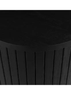 Sideboard BARAWOH in Eiche Schwarz