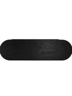 Sideboard BARAWOH in Eiche Schwarz