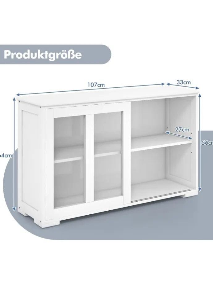 Sideboard in Weiß