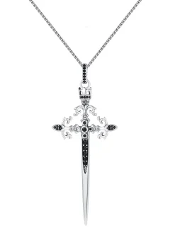 Silber-Anhänger mit Edelsteinen