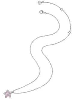 Silber-Halskette mit Anhänger - (L)35 cm