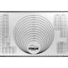 Silikon-Backmatte in Grau - (L)40 x (B)60 cm