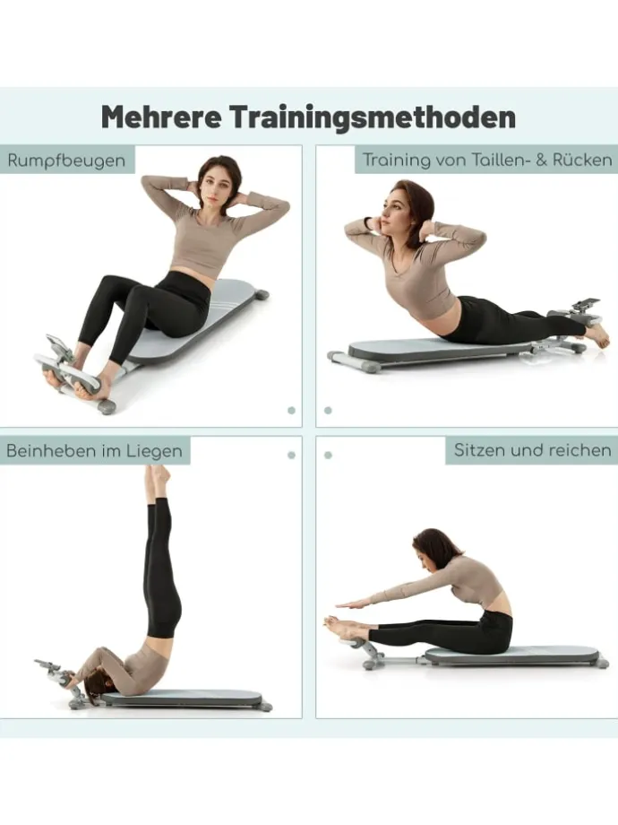 Sit up Bank klappbar in Blau