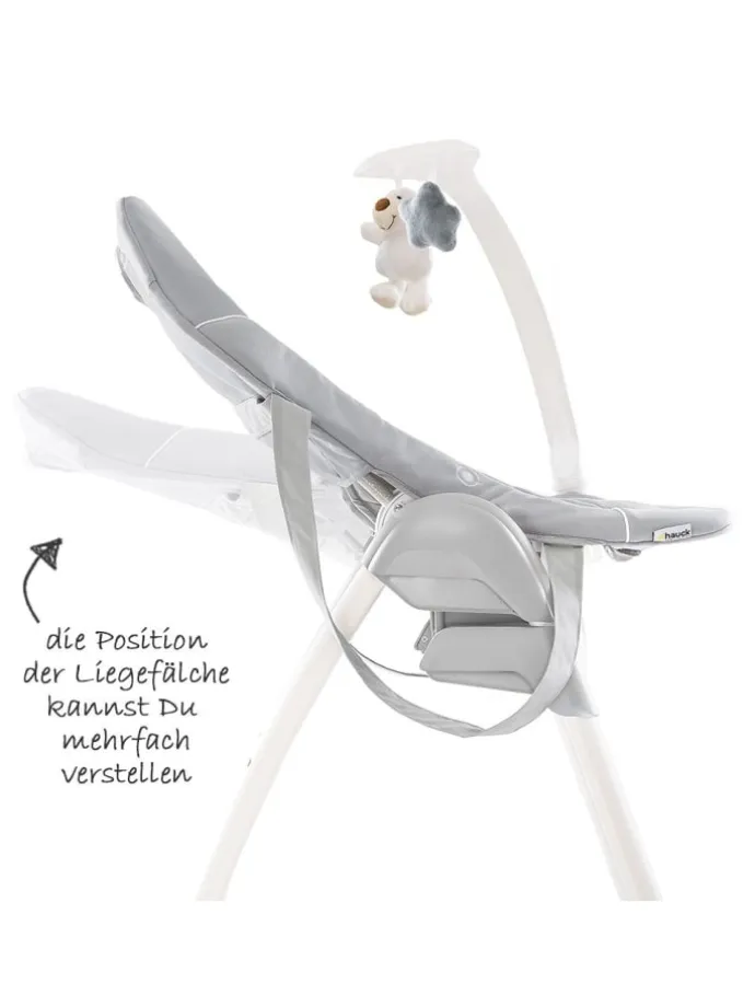 Sitn Relax 3in1 - Hochstuhl ab der Geburt, in grau,weiss
