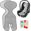 Sitzauflage für Babyschale Cool & Dry - in grau
