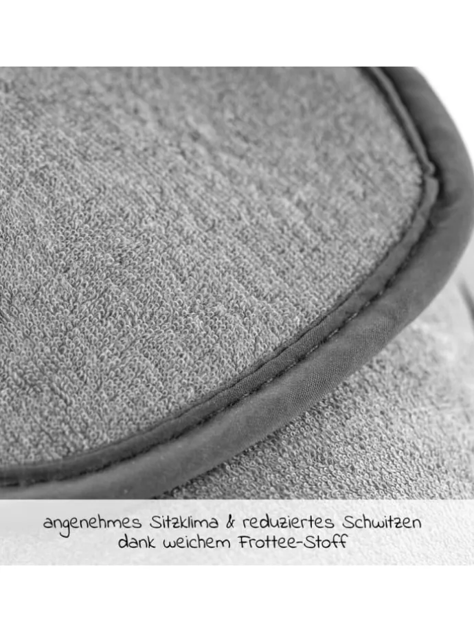 Sitzauflage für Babyschale Cool & Dry - in grau